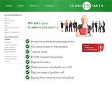Tablet Screenshot of edwinsmith.co.uk